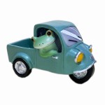 【Copeau】 三輪自動車とカエル