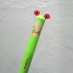 mimiペン:REAL/赤目カエル(2色ボールペン)