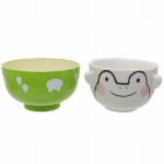 アニマル　汁椀茶碗セット　ミニ
