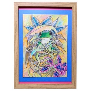 〔砂滑 花〕 原画「ここにいるよ2」