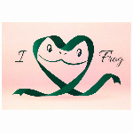 〔ハイネとミッケ〕 リボンカエル -I Love Frog-
