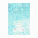 【memo】 メッセージカード　カエル王子 星の世界