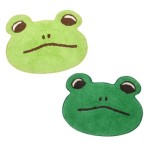 カエル顔マット